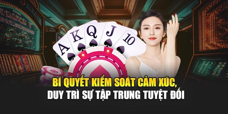 Bí quyết kiểm soát cảm xúc, duy trì sự tập trung tuyệt đối