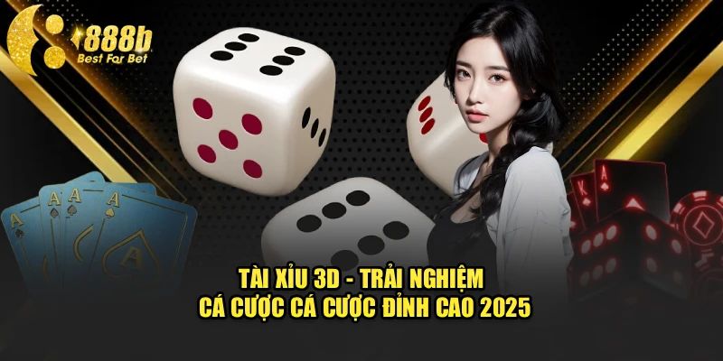 Tài Xỉu 3D - Trải Nghiệm Cá Cược Cá Cược Đỉnh Cao 2025